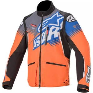 Alpinestars Venture R Enduro Off-Road MX Jacket Orange Grey Blue