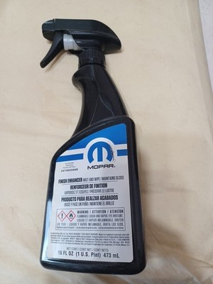 Mopar Dodge Jeep Ram Finish Enhancer (Mist And Wipe-Retains Gloss) 4796238AD