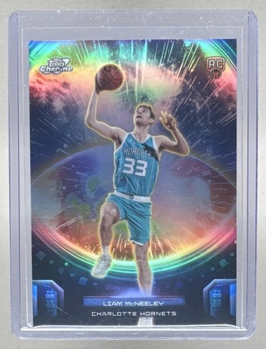 2025 Topps Cosmic Chrome Liam McNeeley Base (RAW)