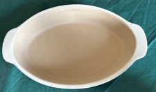 Pampered Chef Small Oval Baker Dish New Traditions Stoneware 8””