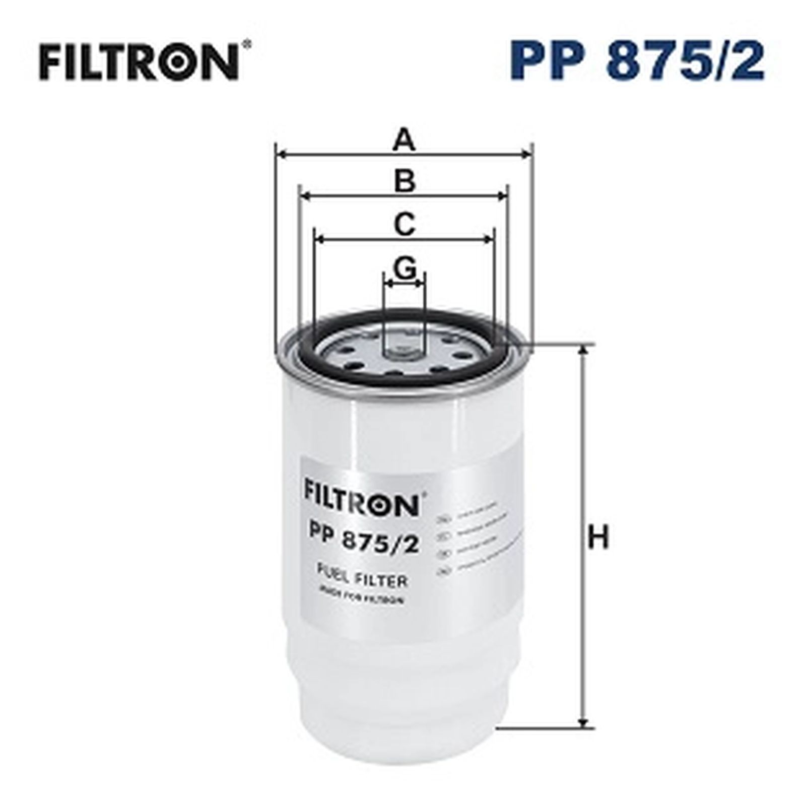 ORIGINAL® Filtron Kraftstofffilter für Kia SPORTAGE IV Hyundai TUCSON H-1