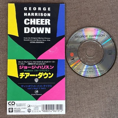 GEORGE HARRISON Cheer Down c/w That's What It Takes JAPAN 3'' CD SINGLE 09P3-6191