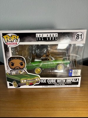 Funko Pop! Rides Ice Cube with Impala Vehicle Vinyl Figure #81 Box