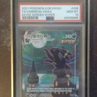 Pokémon Umbreon VMAX Eevee Heroes Hyper Rare Full Art Korean 2021 PSA 10