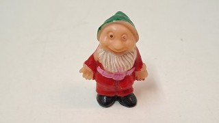 ! Ü Ei ! Figur "Die sieben Zwerge" Happy D 1977 guter Zustand 100 % Original