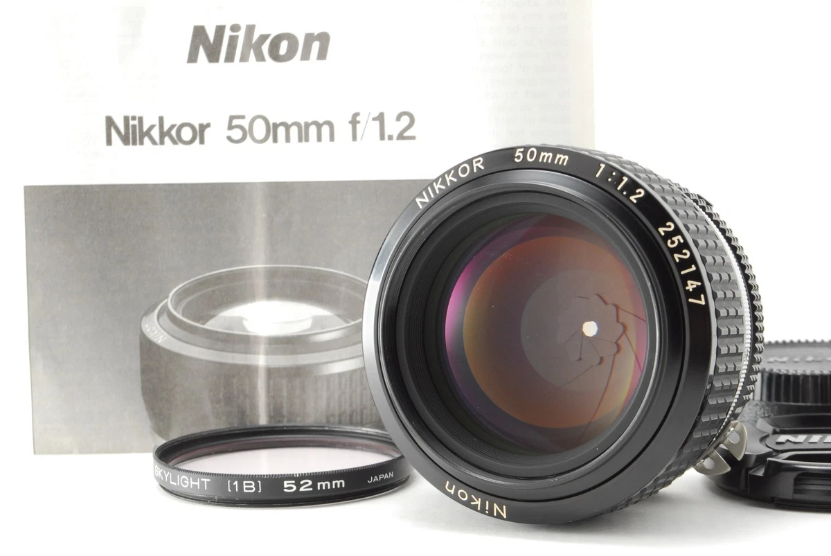 Nikon f/1.2 50mm Focal Length Camera Lenses for sale | eBay UK