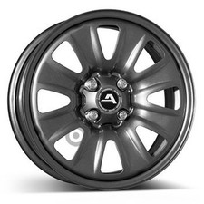 Alufelge Für Dacia Logan 6,0J15" 4X100 40 60 Alcar Hybridrad 02 Grau Anthrazit