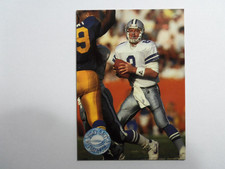 1991 Pro Set Platinum HOF Player Troy Aikman Football Card 24