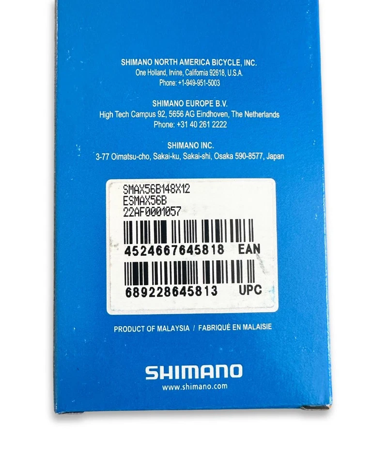 Shimano SM-AX56-B 12×148 mm Rear Thru-Axle, 177 mm, M12 × 1.5, Hollow QR - Image 4 of 4