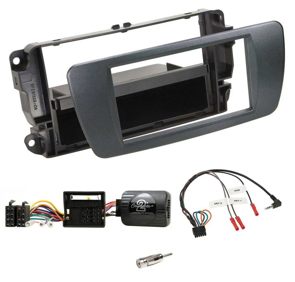 Pioneer MP3 USB CD DAB Lenkrad Autoradio für Seat Ibiza azabacheschwarz - Bild 3 von 4