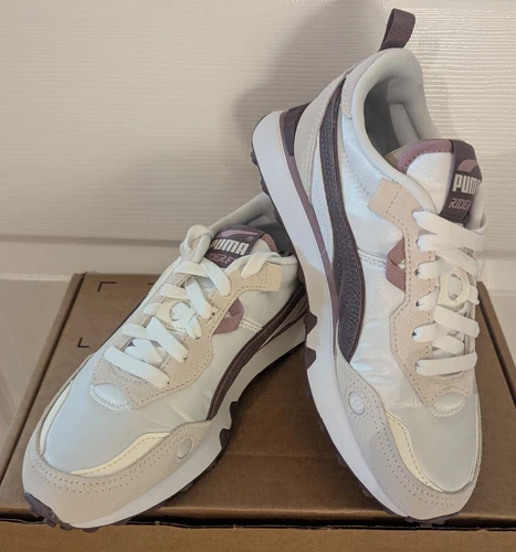 Puma Rider FV Sneaker da donna in Marshmallow Dusty Plum taglia 6 5