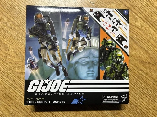 2023 G.I. Joe Classified Series 095 Steel Corps Troopers Sealed Unopened