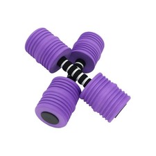 Pool Dumbbells with Foam Grips Cushioned Grip...