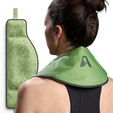 Flexible Neck Ice Pack Wrap, Soft Gel Ice Pack for Neck Pain Relief, Hands-Fr...