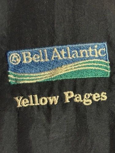 Bell Atlantic Yellow Pages jacket.  St. John's Bay Men's Hooded Zip. XL size.  - product listing photo