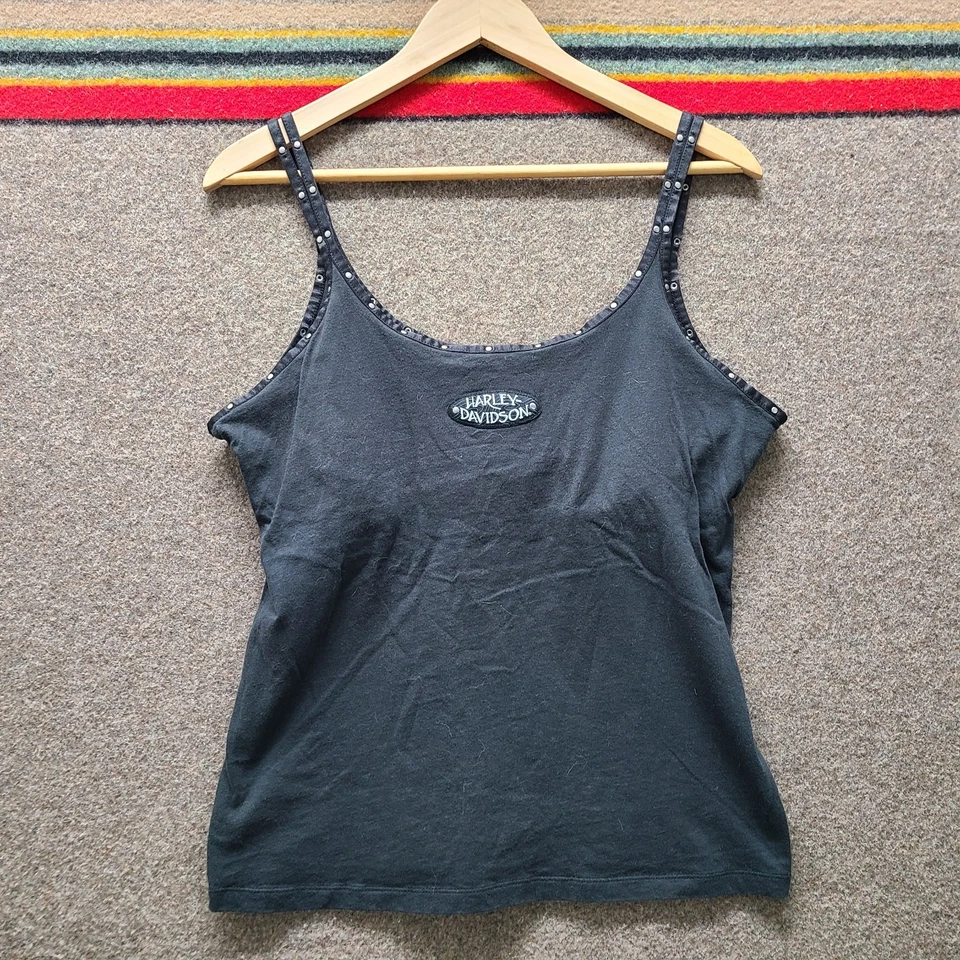 Harley Davidson спагетти ремень Топ женщин X-Large гранж Skater - Изображение 2 из 4