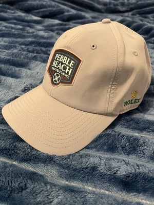 2024 Rolex Pebble Beach Concours d Elegance Gray Adjustable Hat Cap NEW