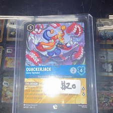 Ravensburger Disney Lorcana Quackerjack Loony Toymaker 147/204 Cold Foil