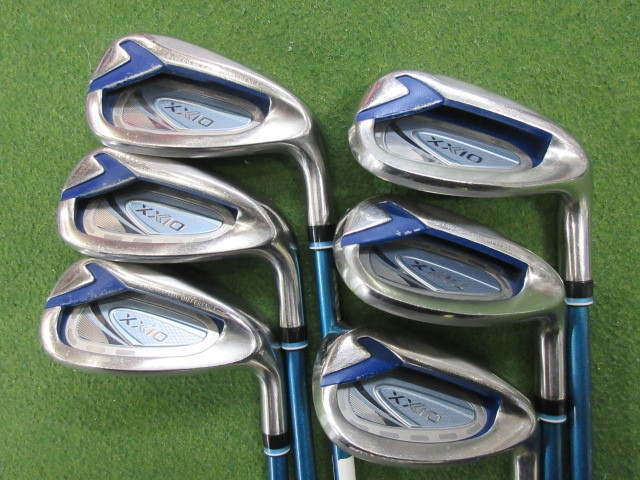 【激安】半額以下- 50%OFFの安い通販 Dunlop XXIO 12 (Blue) Ladies Iron MP1200L Carbon Ladies ドライバー