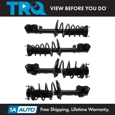 TRQ Front and Rear Strut & Spring Assembly Set Fits 2013-2018 Lexus ES300h ES350