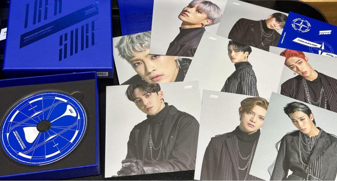 ATEEZ TREASURE EP:2 EP:3 アルバム　セット ATEEZ TREASURE EP.1 EP.2 EP.3 Album Set All To Zero To One