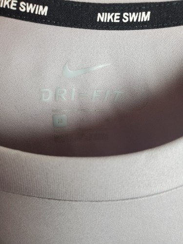 Nike Swim Dri-Fit JUST DO IT Swoosh Tee grau T-Shirt Herren Gr. M - Bild 4 von 6