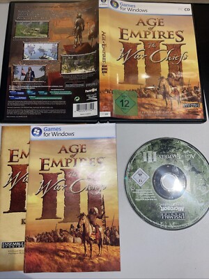Age Of Empires III: The WarChiefs (PC, 2006) | PC-CD