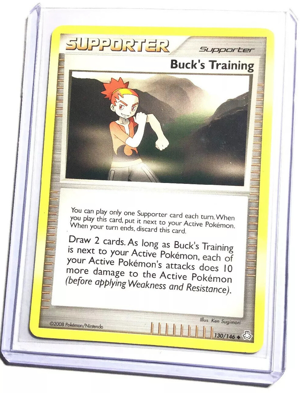 BUCK’S TRAINING - 130/146 - Legends Awakened - Uncommon - Pokemon - NM