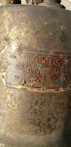 Antique Torch, ca. 1930s - Picture 5 of 12