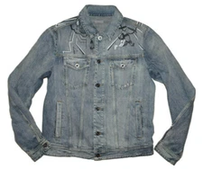 DIESEL BLACK GOLD JARTEGRAF DENIM JACKET SIZE 50 (L) 100% AUTHENTIC