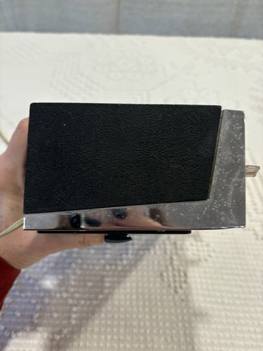 Vintage General Electric GE Transistor Radio Alarm Clock C550 Black Works - Picture 7 of 10