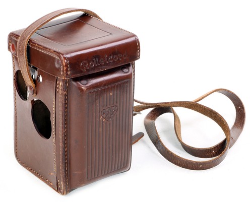 Original ROLLEI Bereitschaftstasche CASE f. ROLLEICORD TLR (50-r od. 60-r Jahre)