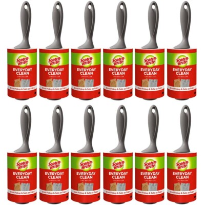 Scotch-Brite Rullo Per Pelucchi Jumbo – 3 Rulli, 300 Fogli Totali – Manico Ergonomico - 4