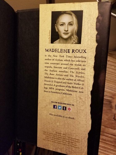 Escape From Asylum (Asylum Bk #4) by Madeleine Roux 1st Ed 1st Print HB DJ VGC!! - Imagen 11 de 12