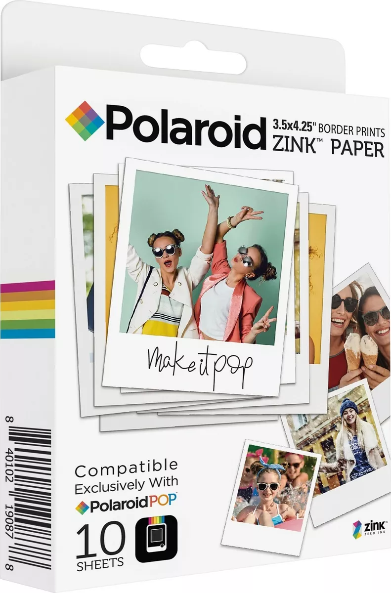 Ventileren Ijdelheid Gezag Polaroid ZINK Photo Paper 3x4 Pop Instant Print Camera 10 Sheets ap | eBay Ventileren Ijdelheid Gezag Polaroid ZINK Photo Paper 3x4 Pop Instant Print Camera 10 Sheets ap | eBay