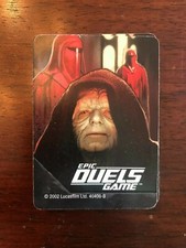 Star Wars Epic Duels Game Replacement Cards - Emperor & Royal Guard Missing 1