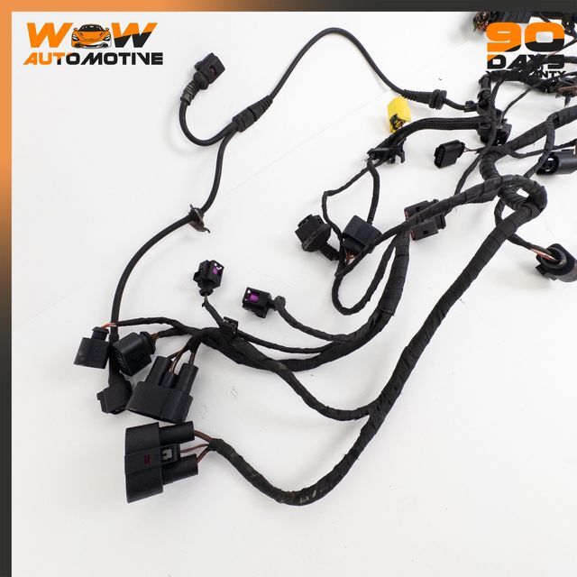 04-10 BENTLEY CONTINENTAL GT RIGHT PASSENGER SIDE ENGINE MOTOR WIRING HARNESS OE