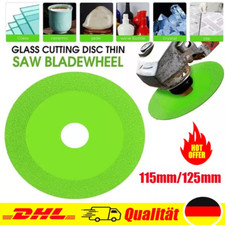 3Stk Glas Diamanttrennscheibe Trennscheibe Sägeblatt 115/125mm Für Keramikziegel