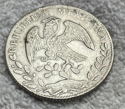 1880 GO SB Mexico 8 Reales guanajuato SILVER EX | eBay