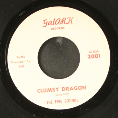 FIVE SOUNDS / CECIL BUFFALO & PROPHETS: clumsy dragon / razorback number one 7''