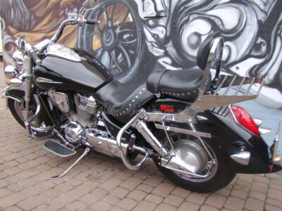 HONDA VTX 1800 R /S /NEO /RETRO (SC49) Hintere Crash Bars Sattelhalter Schutz