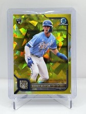 Bobby Witt Bowman Chrome Sapphire Yellow Rookie   /50