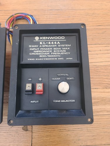 Coppia di crossover Kenwood KL-444A vintage - Foto 2 di 5