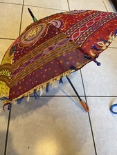 Decorative Umbrella wholesale Lot Cotton Indian Handmade Vintage Sun Parasol