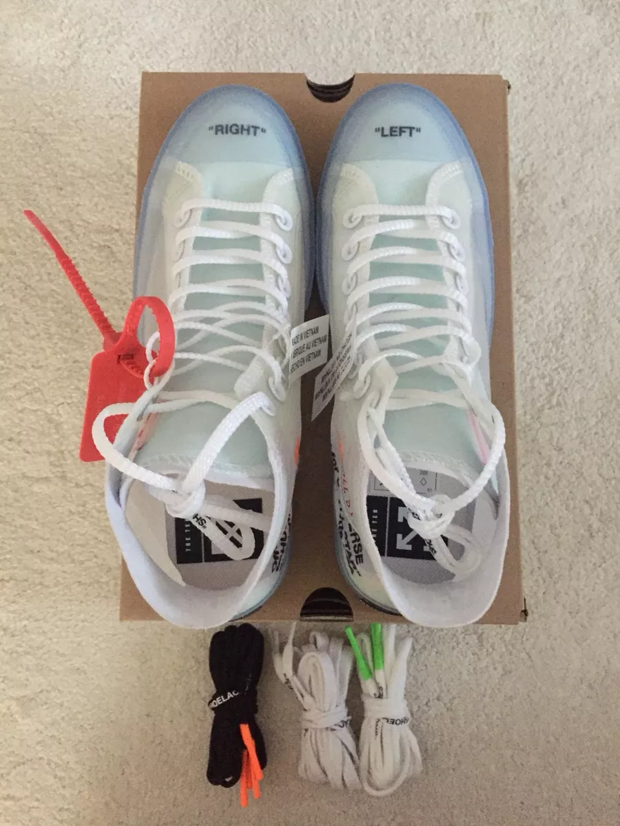 Off white deals converse collab