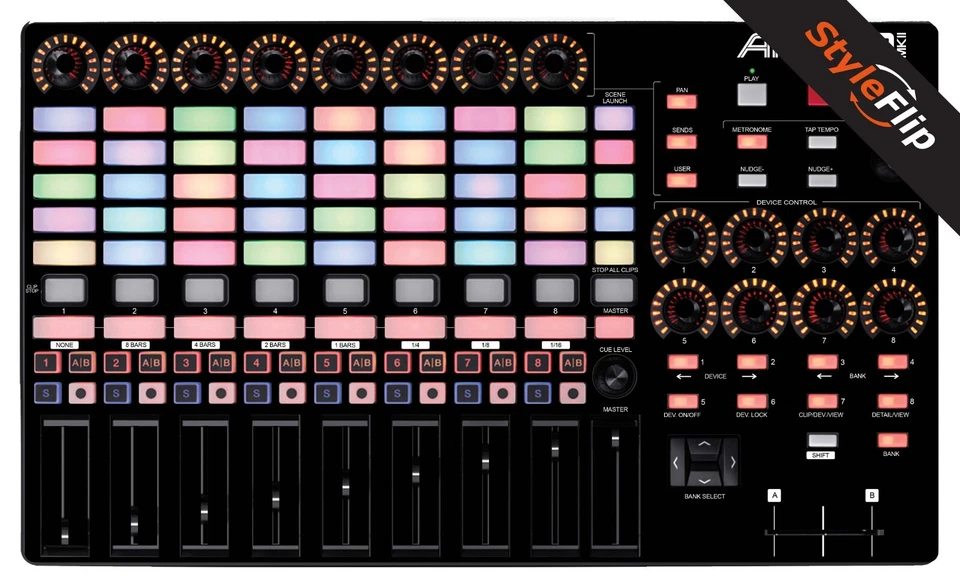 Akai APC 40 MK2 | Black | Protective Decal | StyleFlip Skins