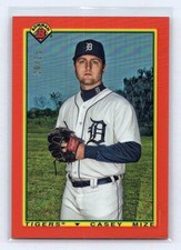 2020 Bowman Chrome '90 Bowman Orange Refractors #90BCM Casey Mize #/25