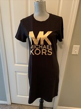 Michael Kors Ladies MK Tee Shirt Dress Size Small