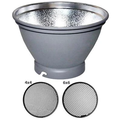 NICEFOTO SN-15 Riflettore standard 200x138mm per Elinchrom + Nido d'ape griglia
