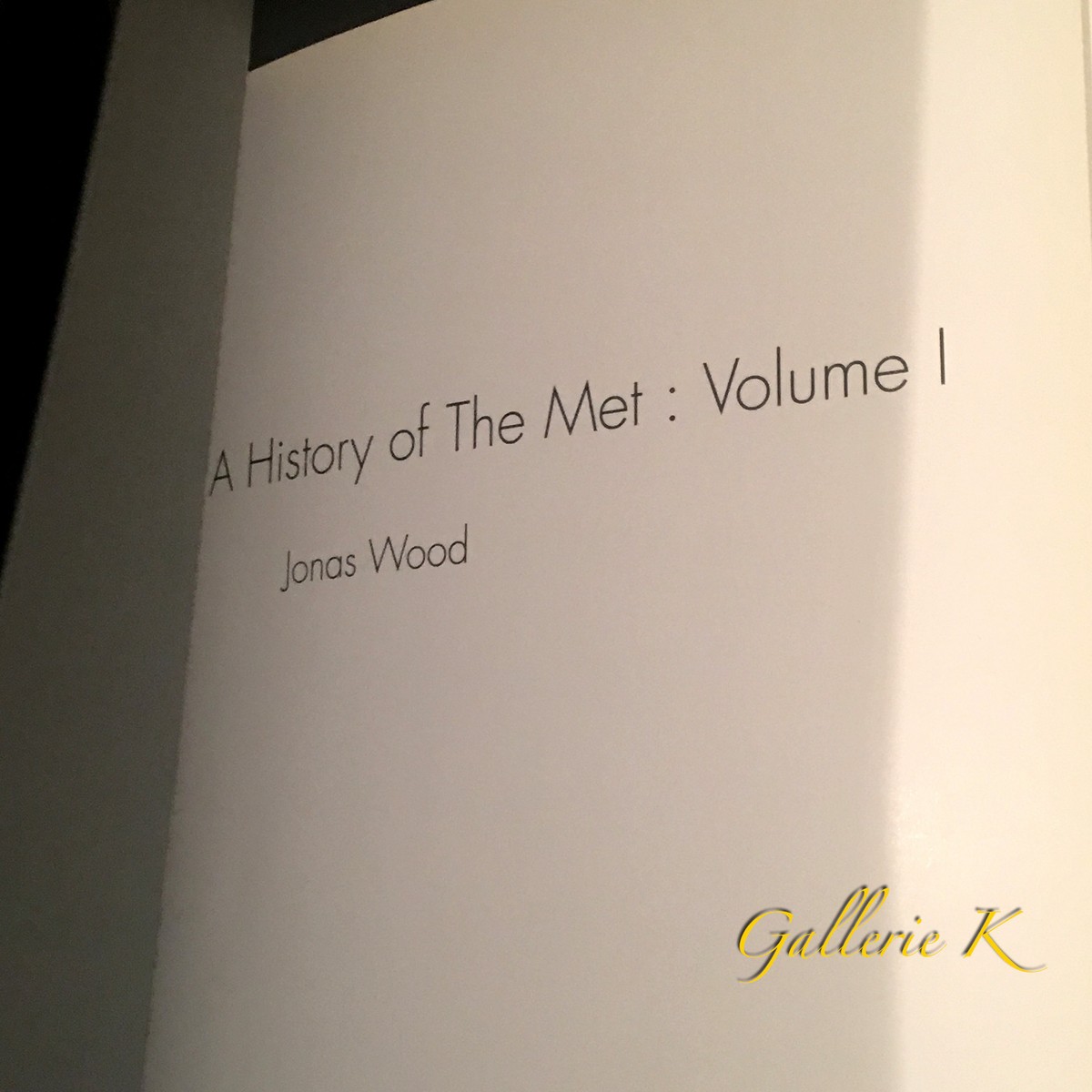 Jonas Wood 「A History of the Met」未開封 JONAS WOOD A HISTORY OF